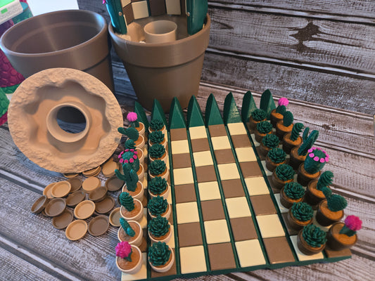 Cactus Chess Set