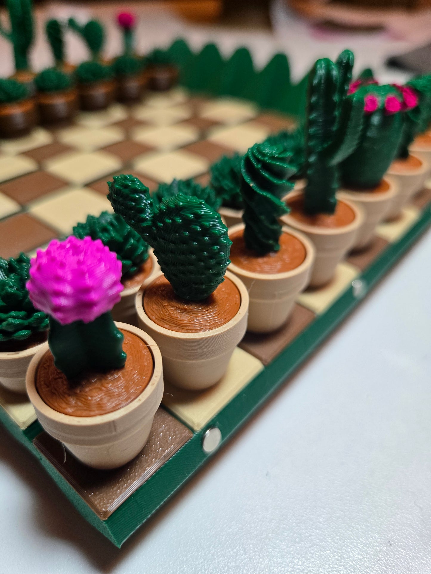 Cactus Chess Set