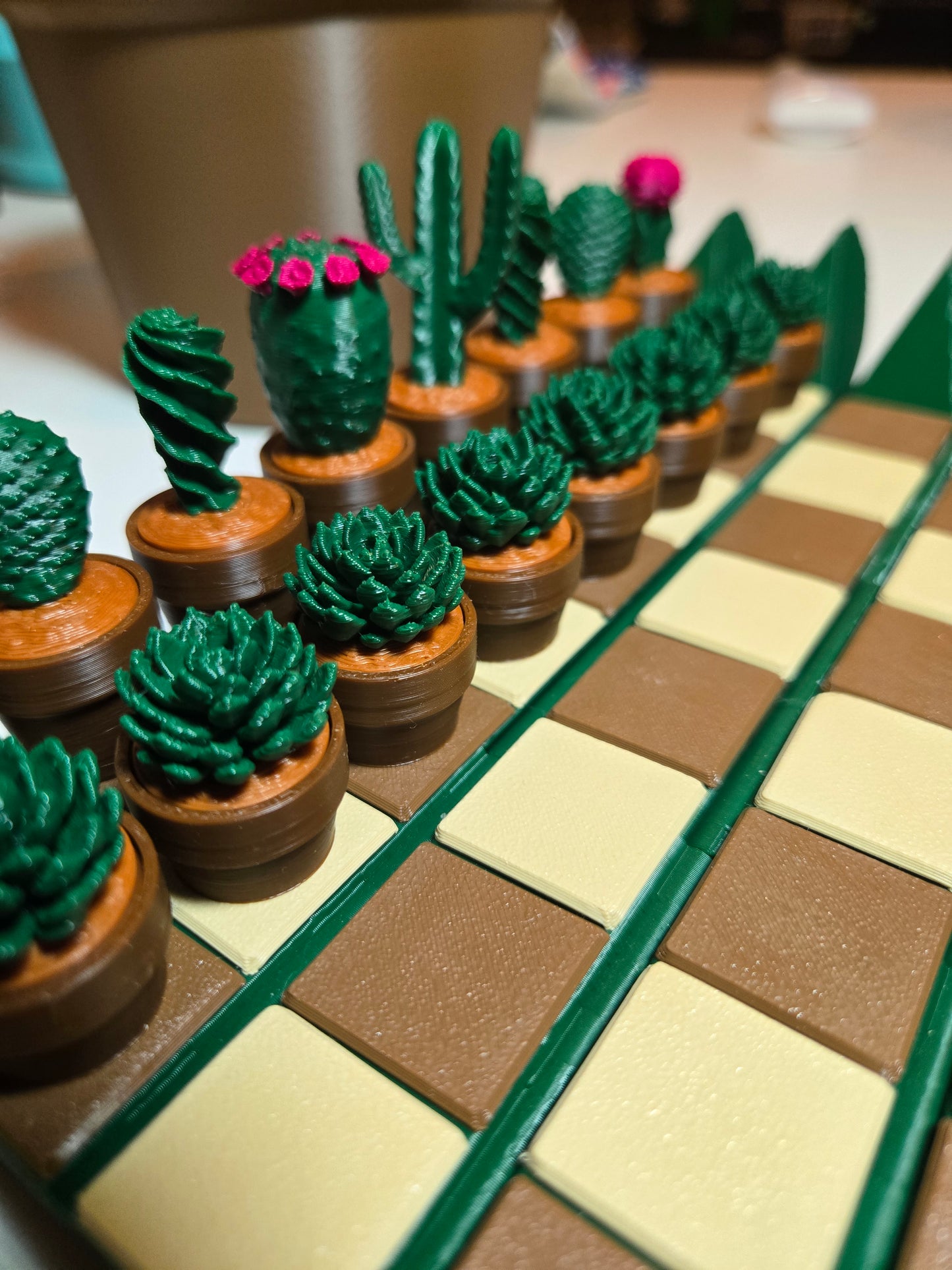 Cactus Chess Set