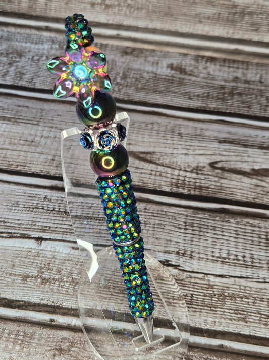 AB Rhinestone Beaded Pens